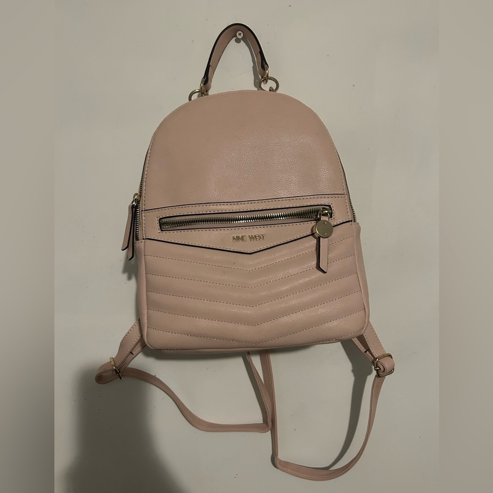 Pale pink Nine West backpack mini